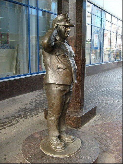 Памятник бравому солдату Швейку. Санкт-Петербург