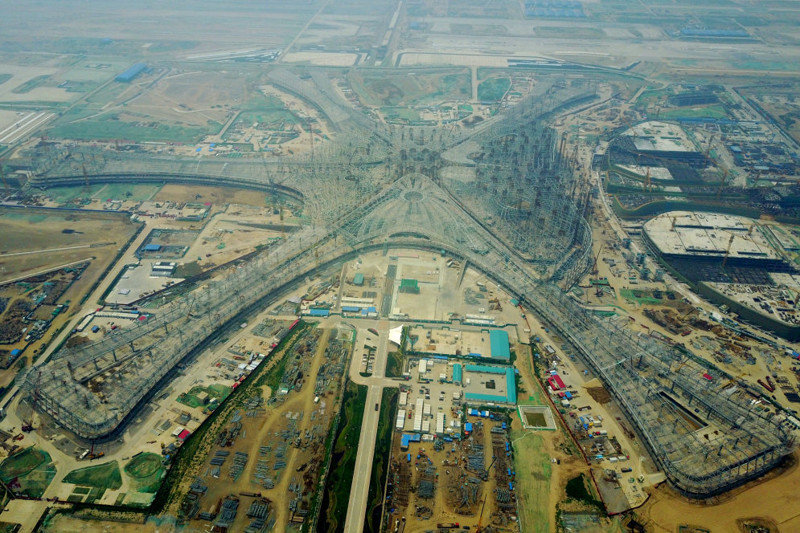 В Китае строят самый большой в мире аэропорт