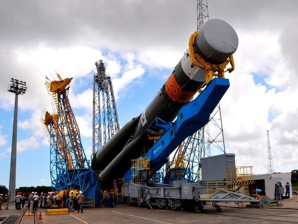 Российские космические пуски на космодроме "Куру" Французской Гвианы