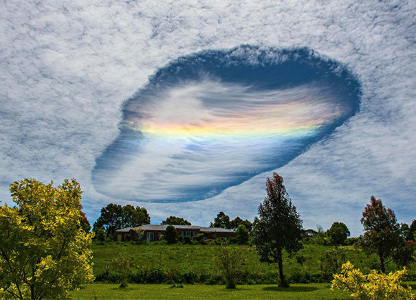 Вот такое редкое облако было подсмотрено в австралийском штате Виктория