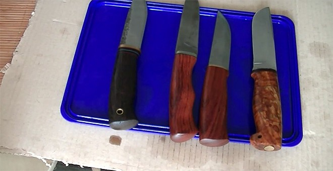 Пропитка деревянной рукояти ножа