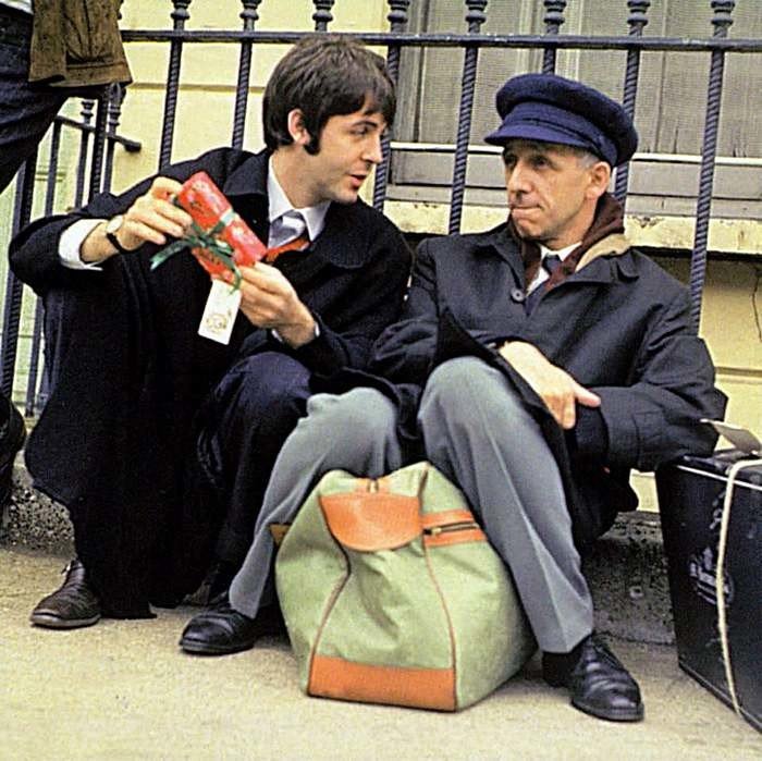 Пол Маккартни и Ивор Катлер, 11 сентября 1967 года