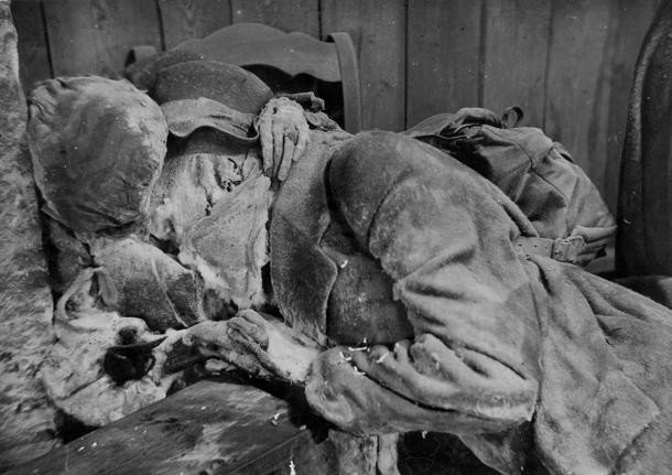Бомбоубежище Дрездена откопанное в 1946 году