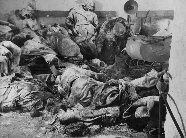 Бомбоубежище Дрездена откопанное в 1946 году