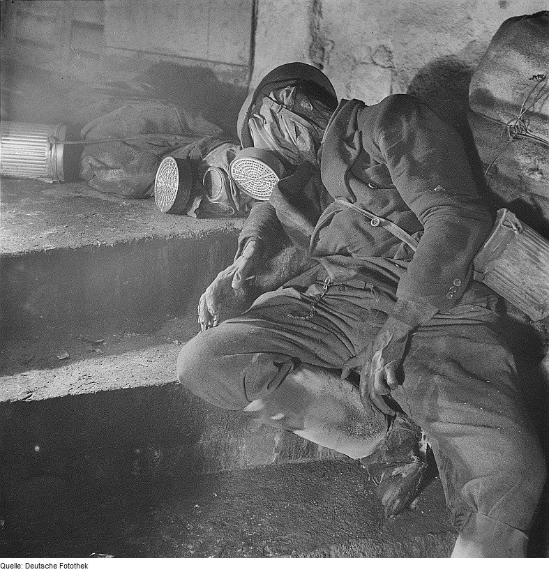 Бомбоубежище Дрездена откопанное в 1946 году