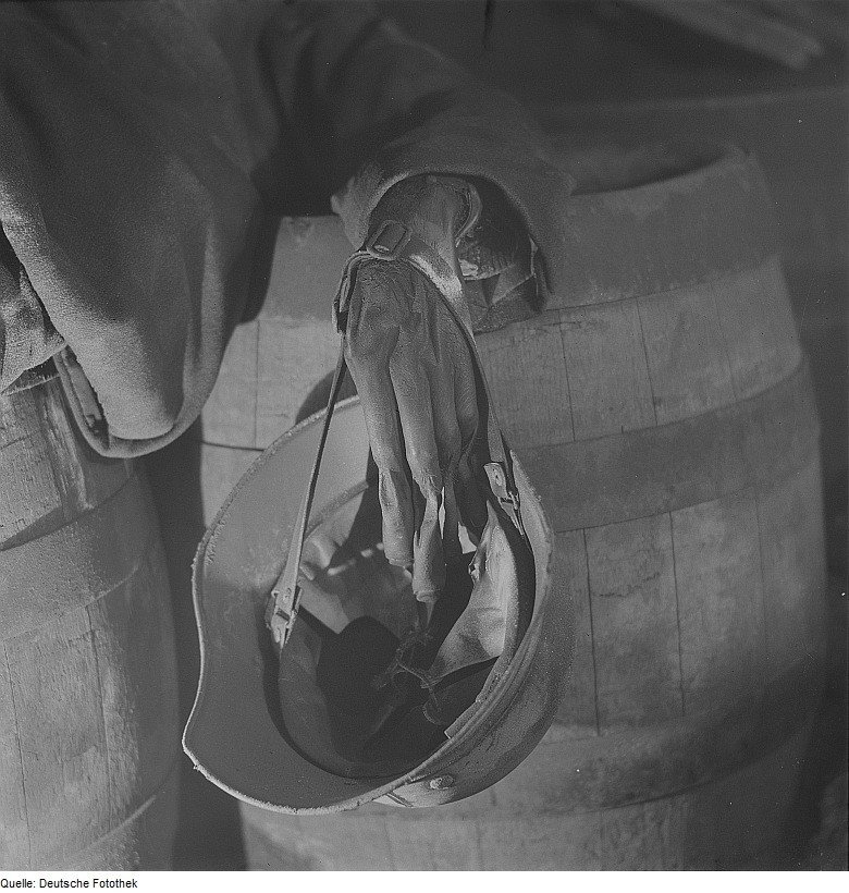 Бомбоубежище Дрездена откопанное в 1946 году