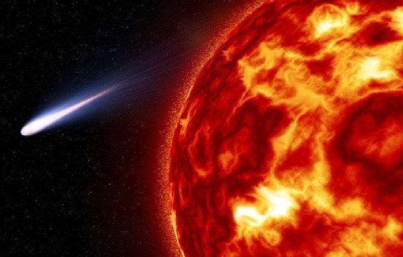 Ученые рассказали, как Солнце спасло Марс, оторвав хвост комете
