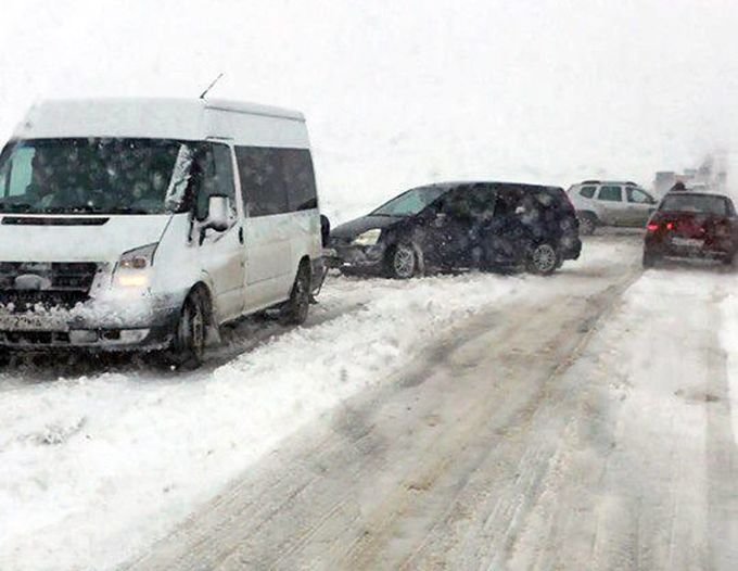 Первый снег в Красноярском крае