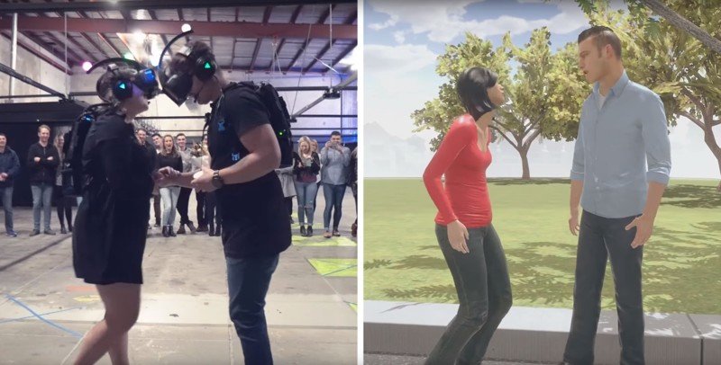 Парень сделал предложение девушке в виртуальной реальности