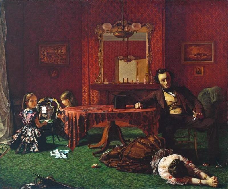 Август Леопольд Эгг (1816–1863)  1858  масло, холст  63,5 × 76,2 см