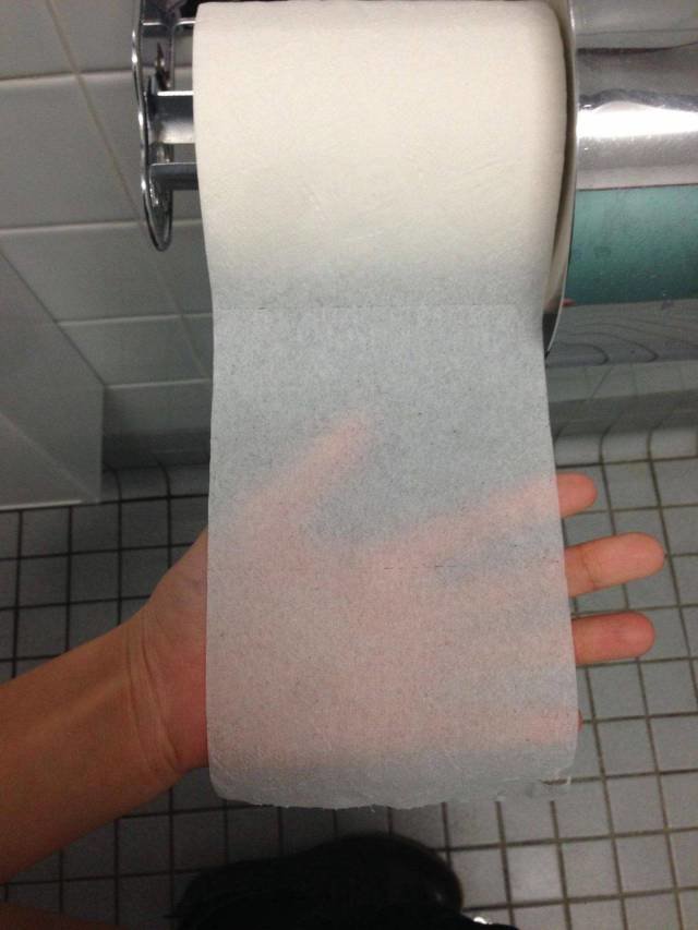 Тончайшая туалетная бумага 