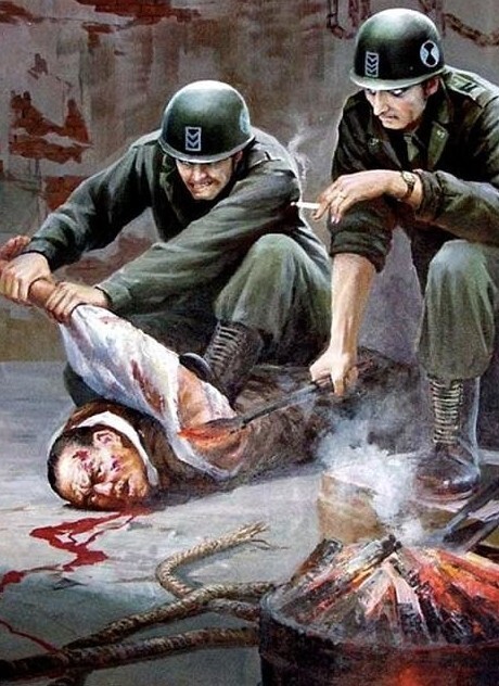 Взгляните на северокорейские пропагандистские плакаты - и вы тоже возненавидите американцев!