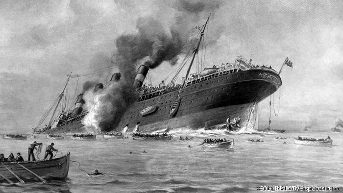 3. RMS Lusitania.