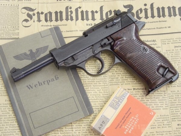 Пистолет Walther P38