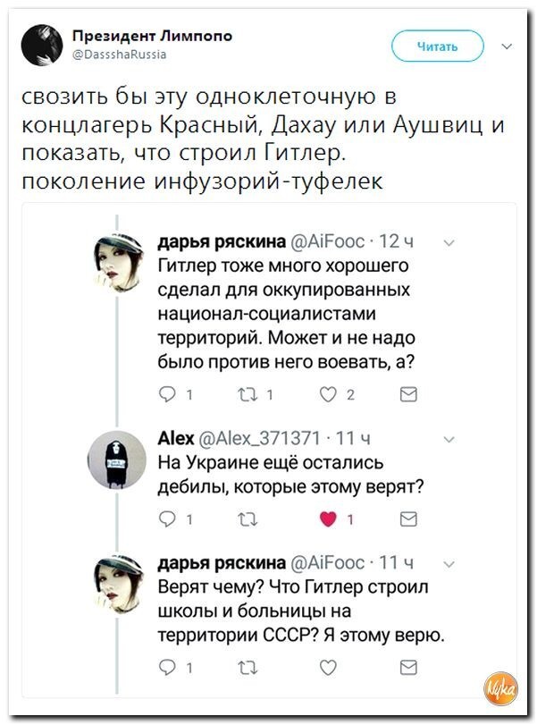 Политические коментарии соцсетей - 245