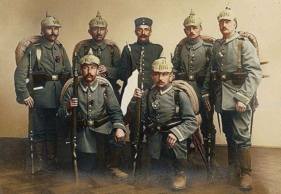 Пикельхельм - русская каска Германской армии