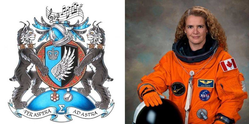 Удивительный герб экс-астронавтки, ставшей генерал-губернатором Канады