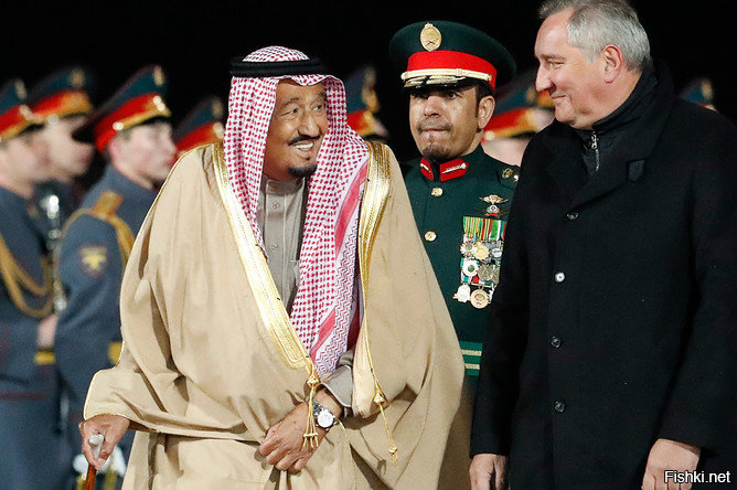 King of Saudi Arabia in Moscow
