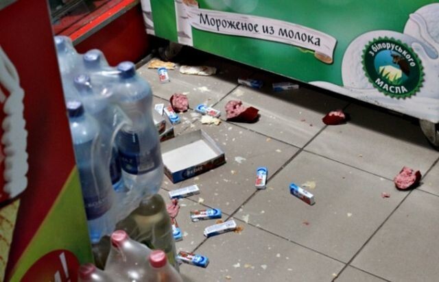 На Украине ограбившие магазин пьяные еноты не смогли выступать в цирке из-за жуткого похмелья