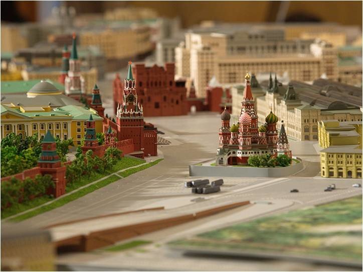 Макет Москвы открыт для посетителей ВДНХ