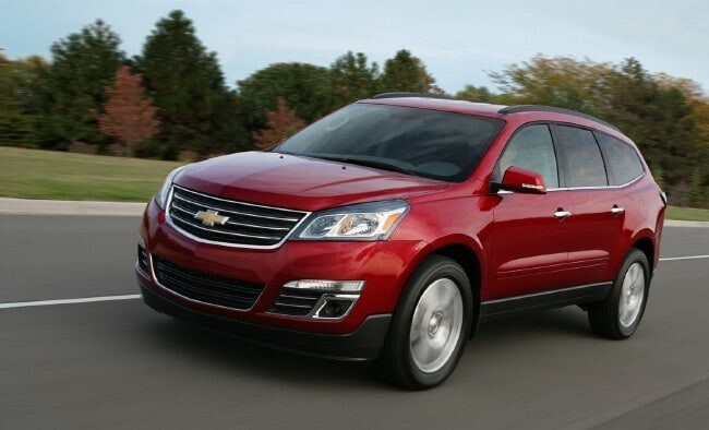 4 Chevrolet Traverse  
