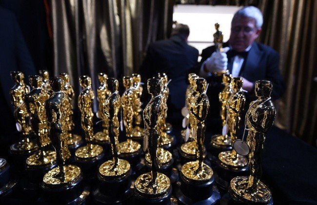 «Оскары» дожидаются вручения за сценой театра «Долби», США