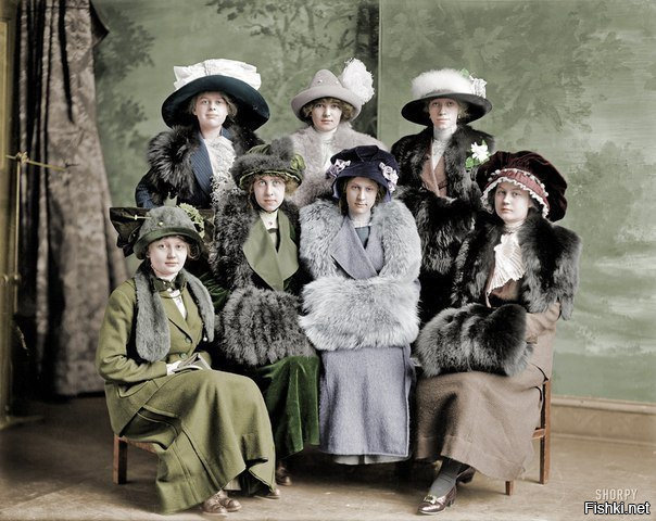 Студентки, 1912 год