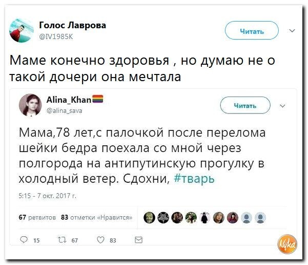Политические коментарии соцсетей - 255
