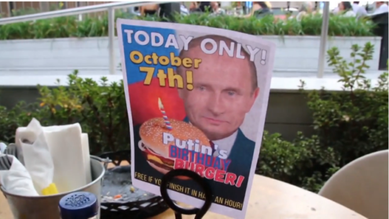 Бургер в честь Путина в Нью-Йорке. Кто пострадал из-за пяти котлет