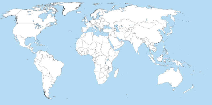Площадь какой из этих стран больше?
