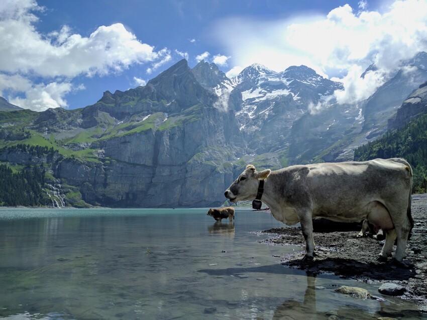 Озеро Эшинензе, Швейцария