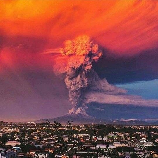 19. Вулкан Кальбуко, Чили