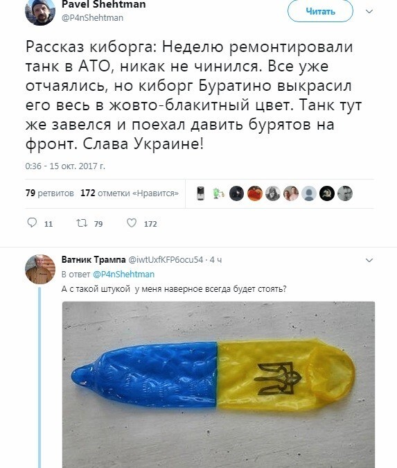 Политические коментарии соцсетей - 263