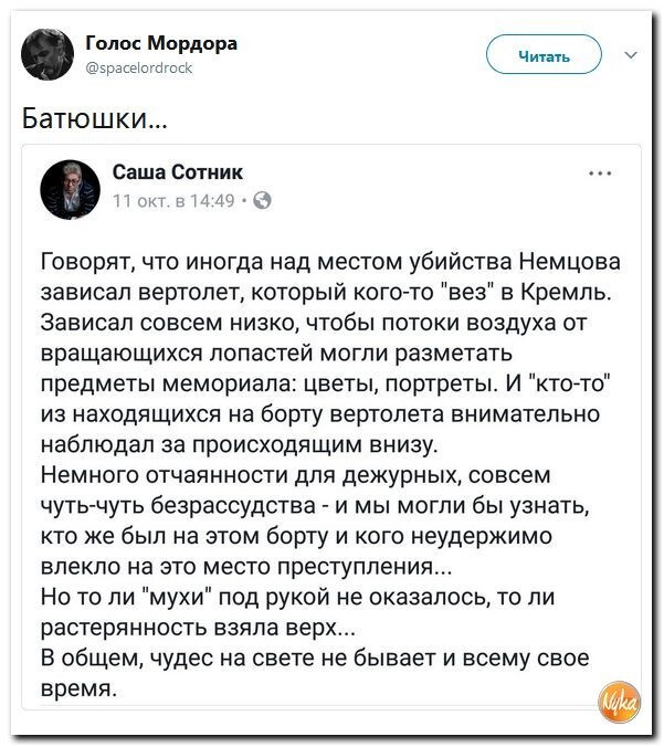 Политические коментарии соцсетей - 263