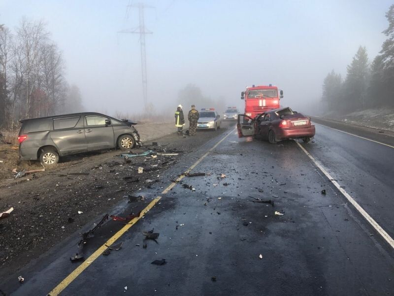 Авария дня. ДТП с тремя погибшими в Мурманской области