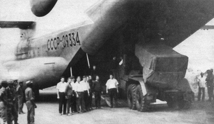 Советские «воздушные мосты» времен развитого социализма
