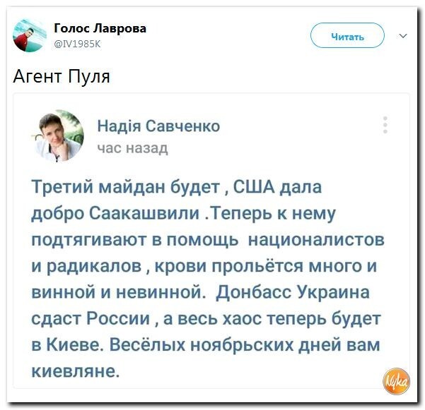 Политические коментарии соцсетей - 263