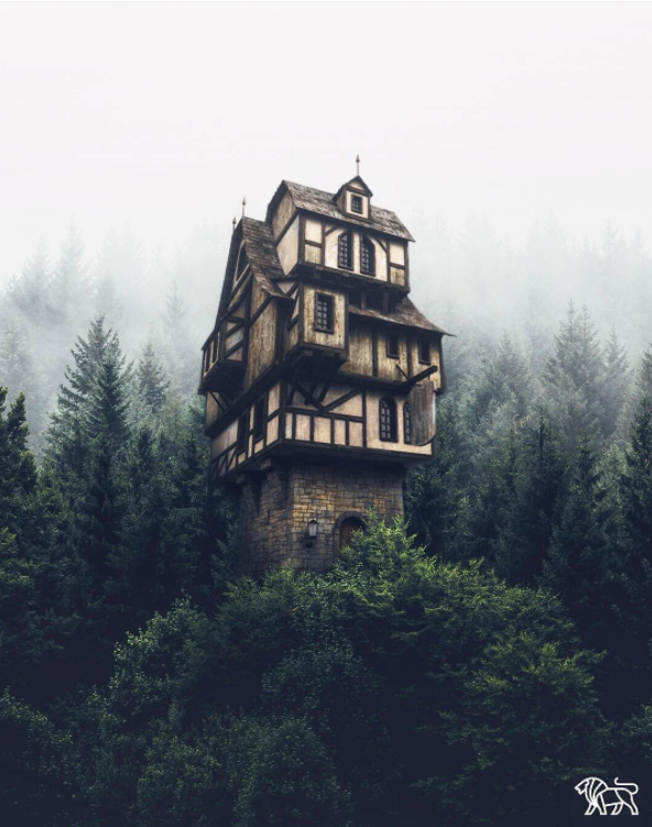 Дом в лесу 