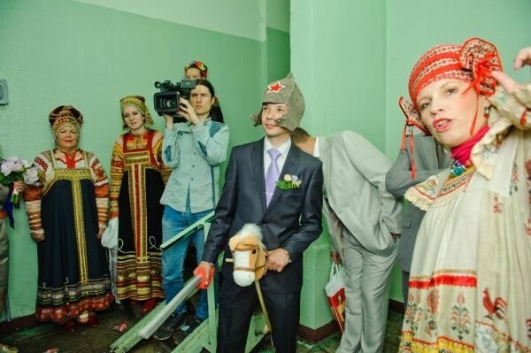 Complete idiot's guide to the wild russian wedding traditions