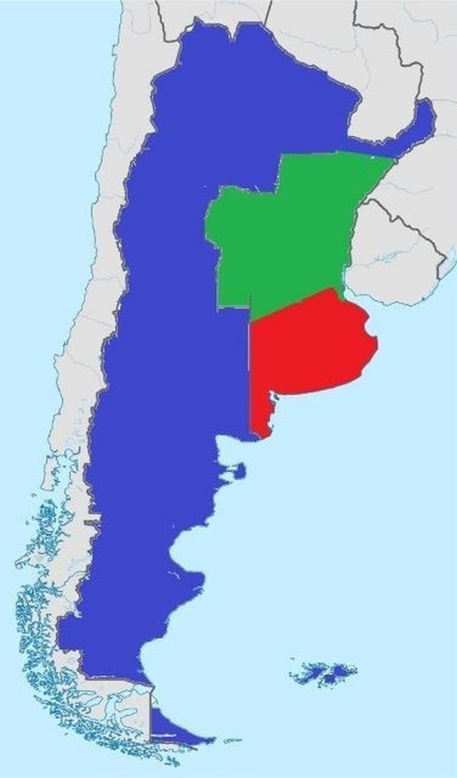 Аргентина: площадь 2 780 400 кв км, население 43 417 000 человек  