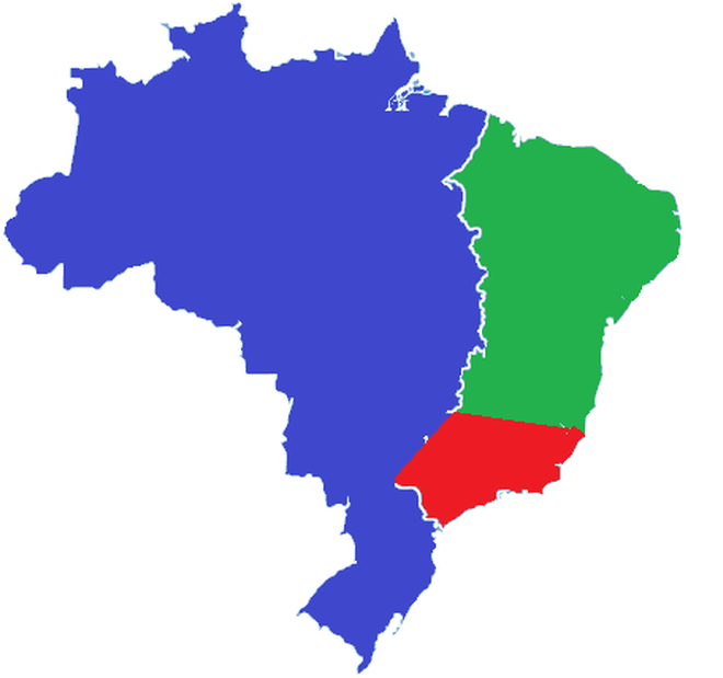 Бразилия: площадь 8 514 877 кв км, население 205 737 996 человек  