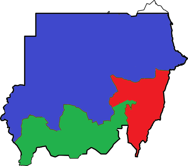 Судан: территория 1 886 068 кв км, население 40 234 882 человека  