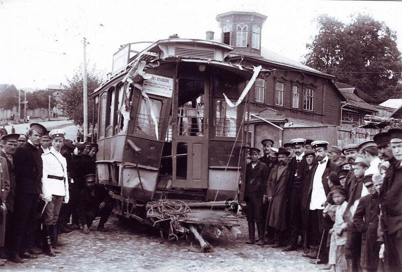 Авария в Смоленске. Август 1910 года.