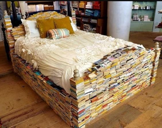 А смогли бы вы сотворить такое с книгами?