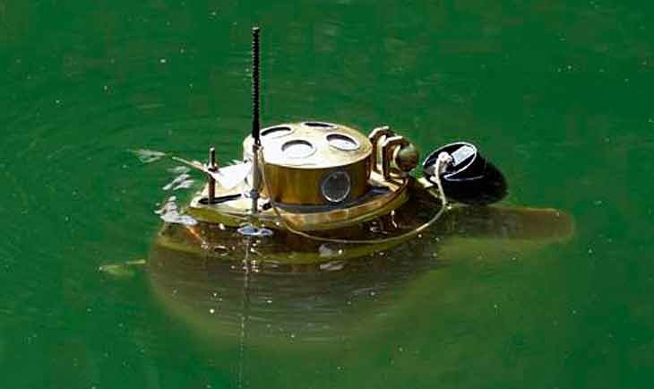 Эта подводная лодка, была построена школьным учителем Дэвидом Бушнеллом