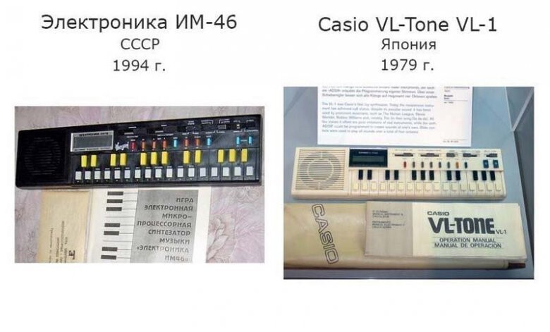 Советские товары, подозрительно похожие на заграничные аналоги