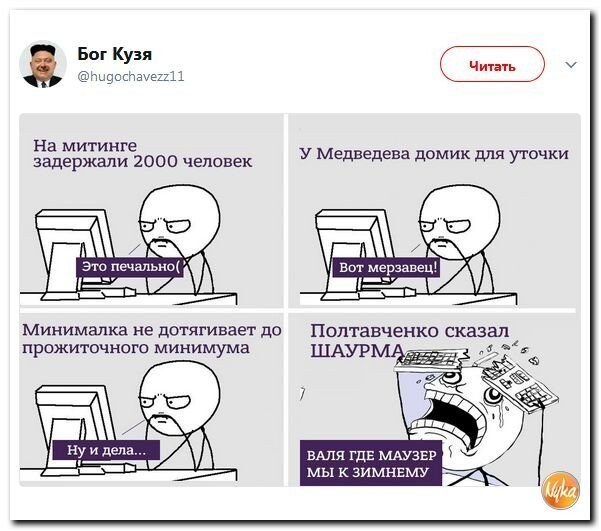 Политические коментарии соцсетей - 279