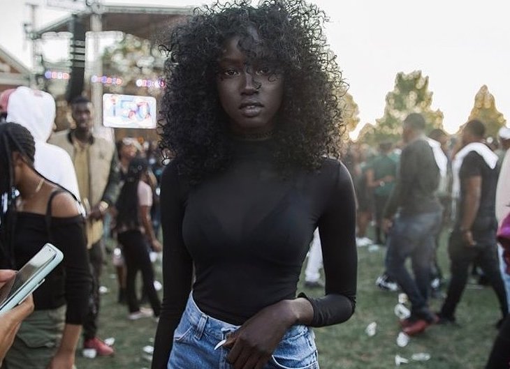 Вирусное фото темнокожей девушки дошло до модельных агентств