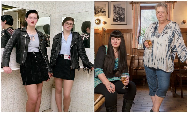 Тогда и сейчас: снимки англичанок-представительниц субкультур с разницей в 30 лет