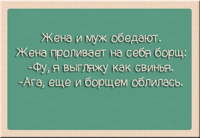 Анекдоты из семейной жизни